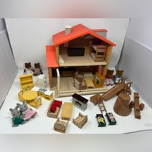 Maple Town Bear's Store Vintage '86 By Bandai Thailand Sylvanian Calico Critters